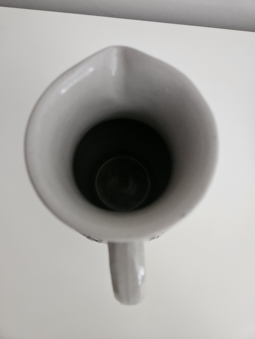 VTG German Stoneware Cobalt Blue & Gray Wine Pitcher | SZ 7" - Picture 8 of 11